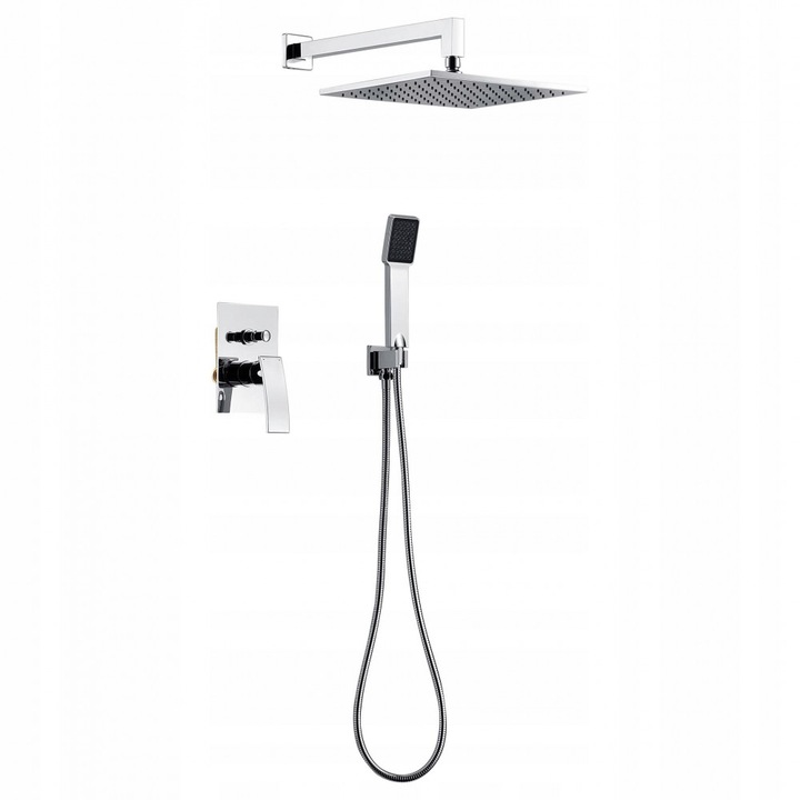 Set de dus incastrabil Rhodes, 2 Functii, Ploaie si Para