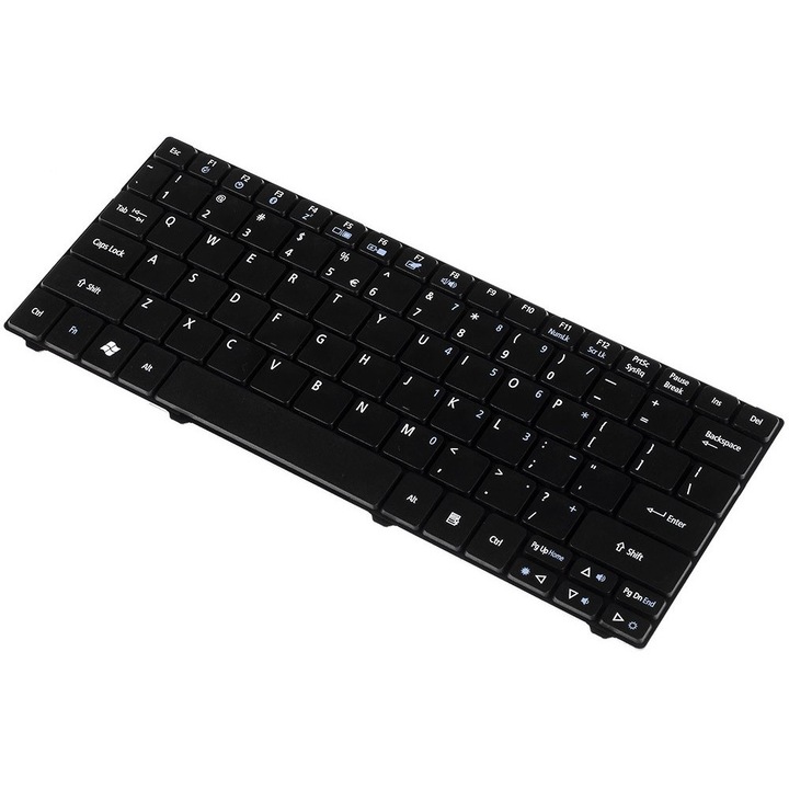 Tastatura laptop ACER Aspire 1810TZ, layout international, Negru
