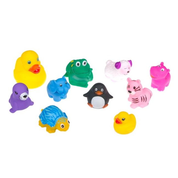 Fürdőszoba állatkészlet, 10 db