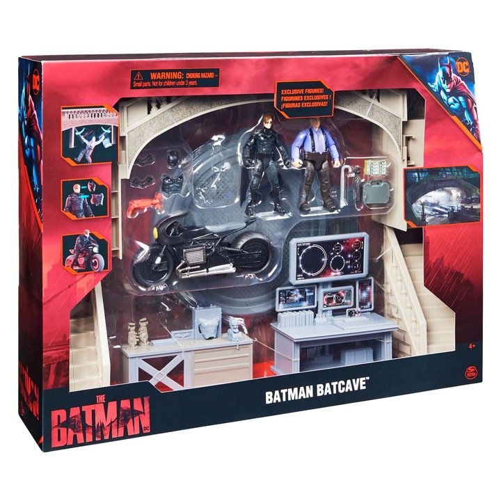 Batman mozifilm Mozis kellékek(motor figura barlang)