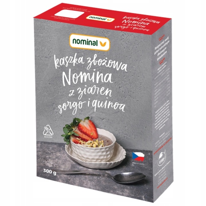 Porridge cu sorg si quinoa, NOMINAL, 300 g