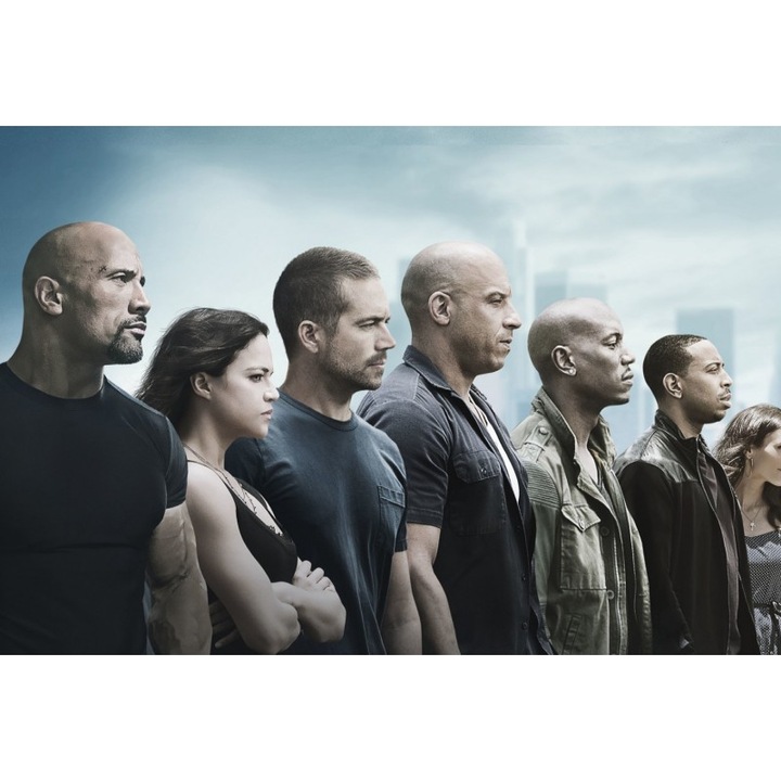Poster Fast And Furious 7, 61x90cm, Multicolor
