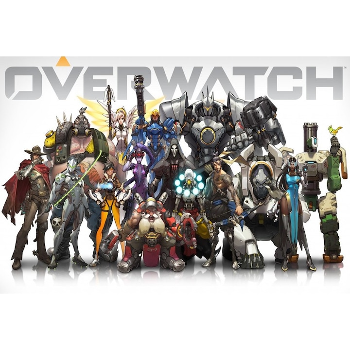Poster Overwatch Heroes, 61x90cm, Multicolor