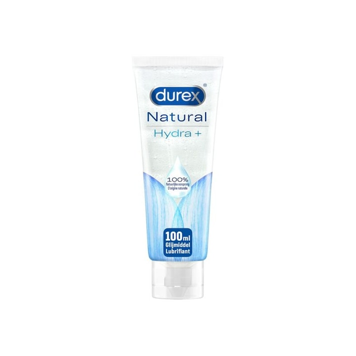 Lubrifiant gel Durex Natural Hydratant, Pe baza de apa, 100ml