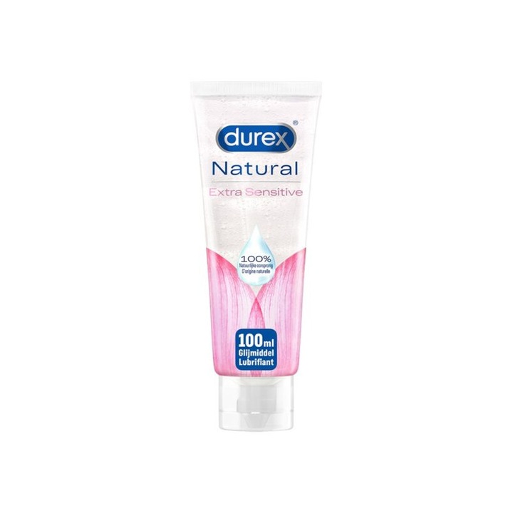 Lubrifiant gel Durex Extra Sensitive, Pe baza de apa, 100ml
