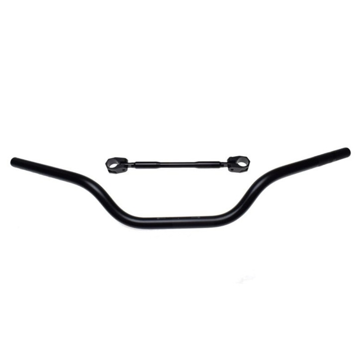 Ghidon Enduro aluminiu, 22mm, lungime 730, culoare negru