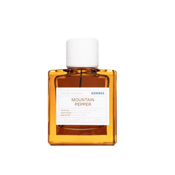 Korres Mountain Pepper eau de toilette, 50 ml, unisex