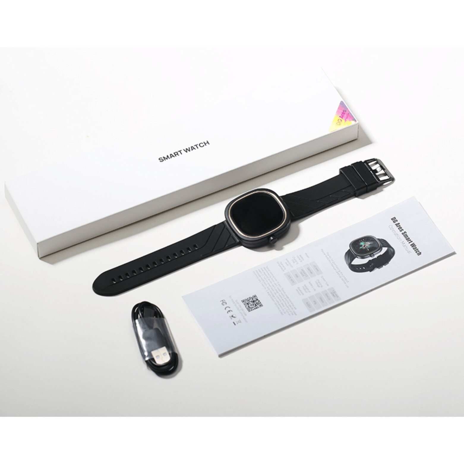 Часовник Smartwatch Doogee DG Ares, черен - eMAG.bg