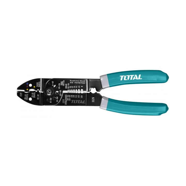 Krimpelt kábelcsupaszító, Total, 8,5"/ 215mm