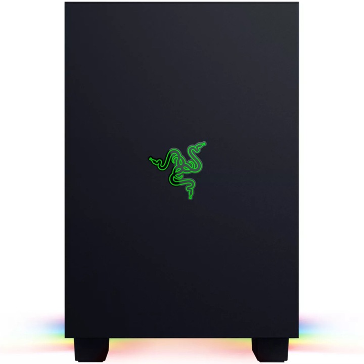 Калъф Razer Tomahawk Mini-ITX, Mini Tower, без захранване, Mini-ITX, черен