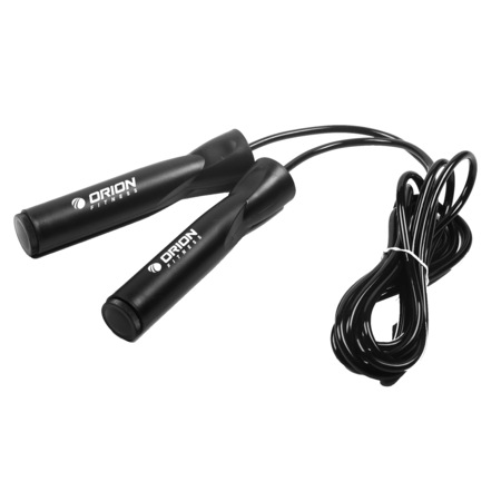 Coarda sarit fitness cardio Orion, lunfime ajustabila, 2.74 m, negru