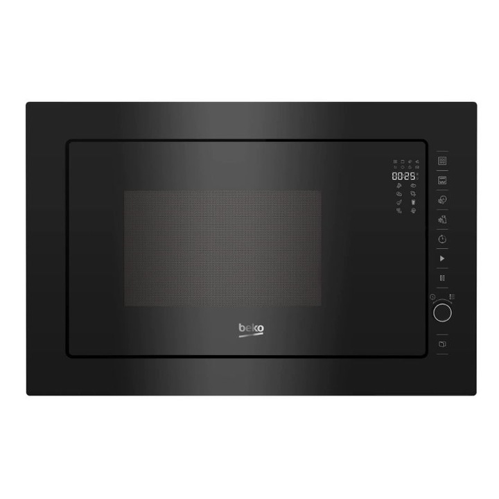 Cuptor cu microunde incorporabil Beko BMGB25333BG, 25 L, 900W, Grill, Negru