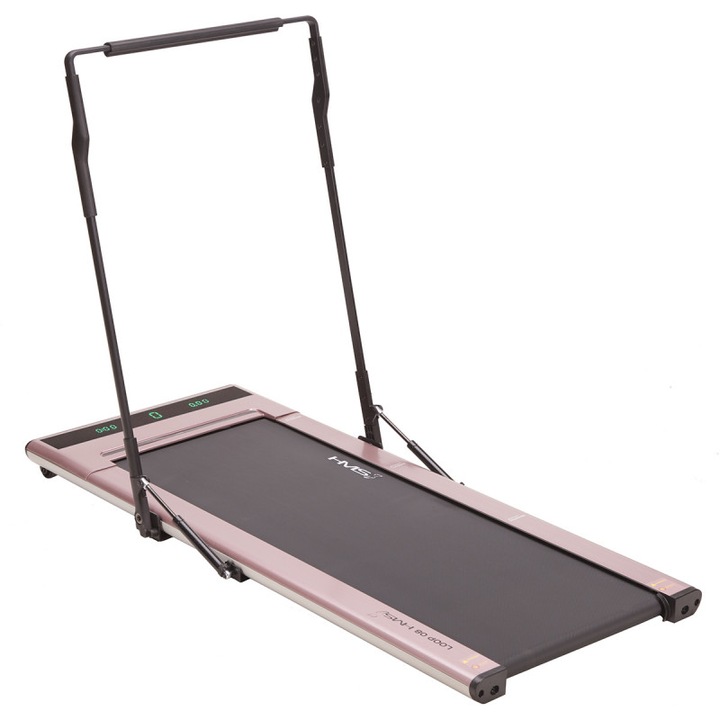 Електрическа бягаща пътека HMS LOOP08 Pink 0.5HP, 100KG