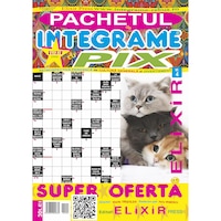 Pachetul de integrame cu Pix nr 4, 250 pagini