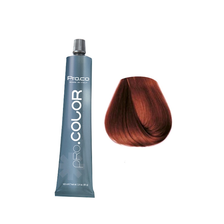 Vopsea de par profesionala 6/4 Blond Inchis Aramiu PRO.Color, 100ml