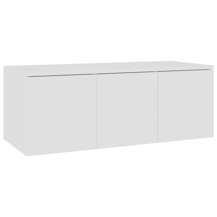 vidaXL fehér szerelt fa TV-szekrény 80 x 34 x 30 cm