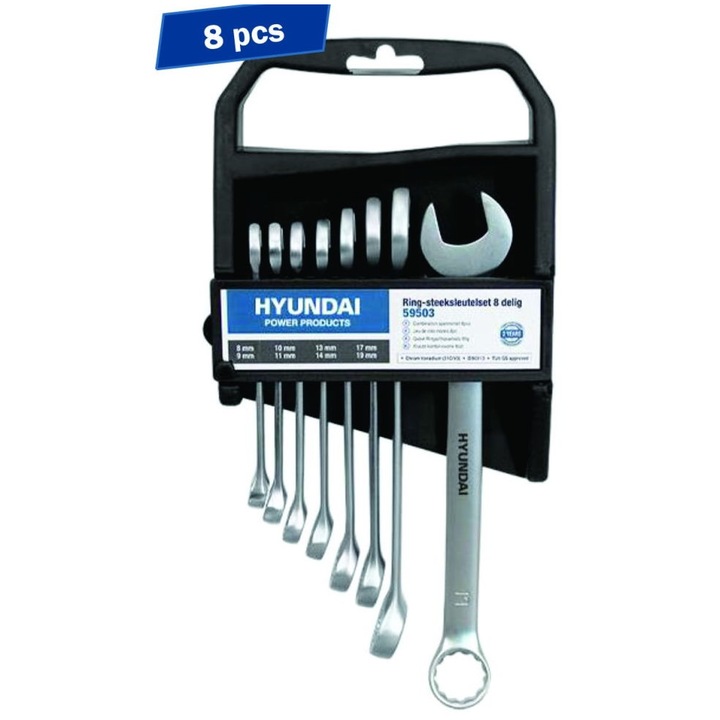 Set 8 chei combinate 8-19 HY-59503