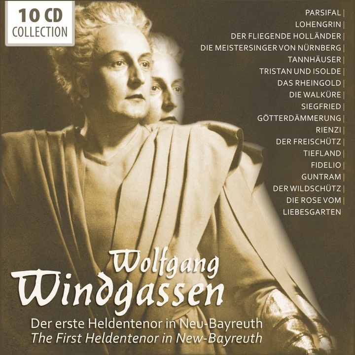 Wolfgang Windgassen - The First Heldentenor in New-Bayreuth 10CD