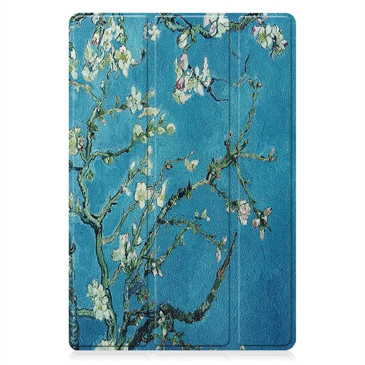 Husa pentru Samsung Galaxy Tab A8 10.5 2021 book cover sakura