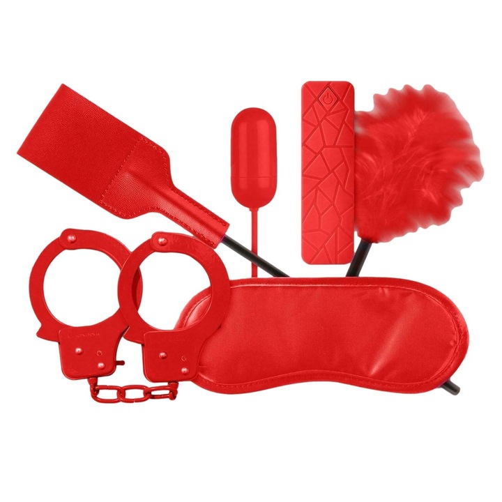 Set cadou, Erotica, Guilty Pleasure, rosu