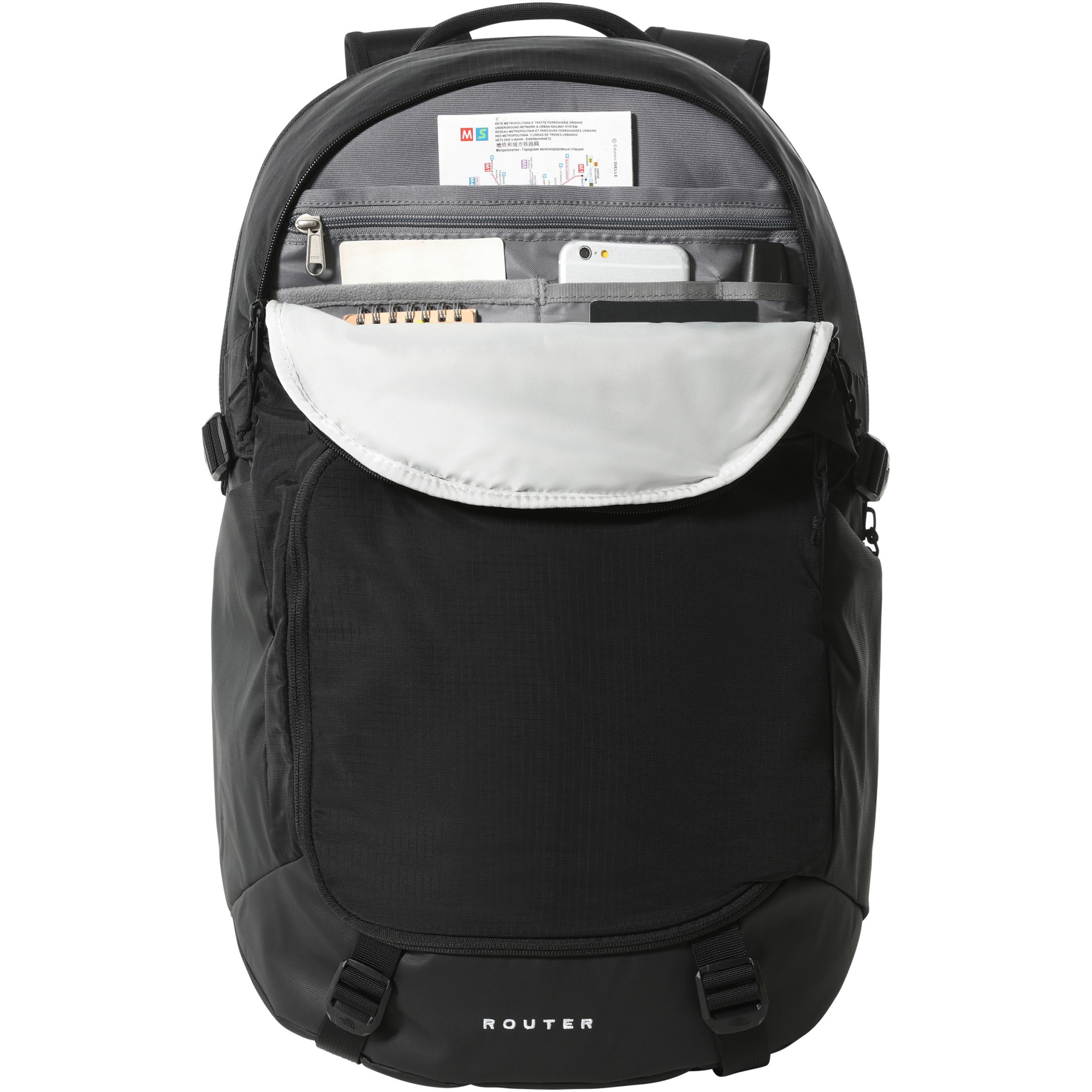Rucsac drumetie The North Face Router, negru - eMAG.ro
