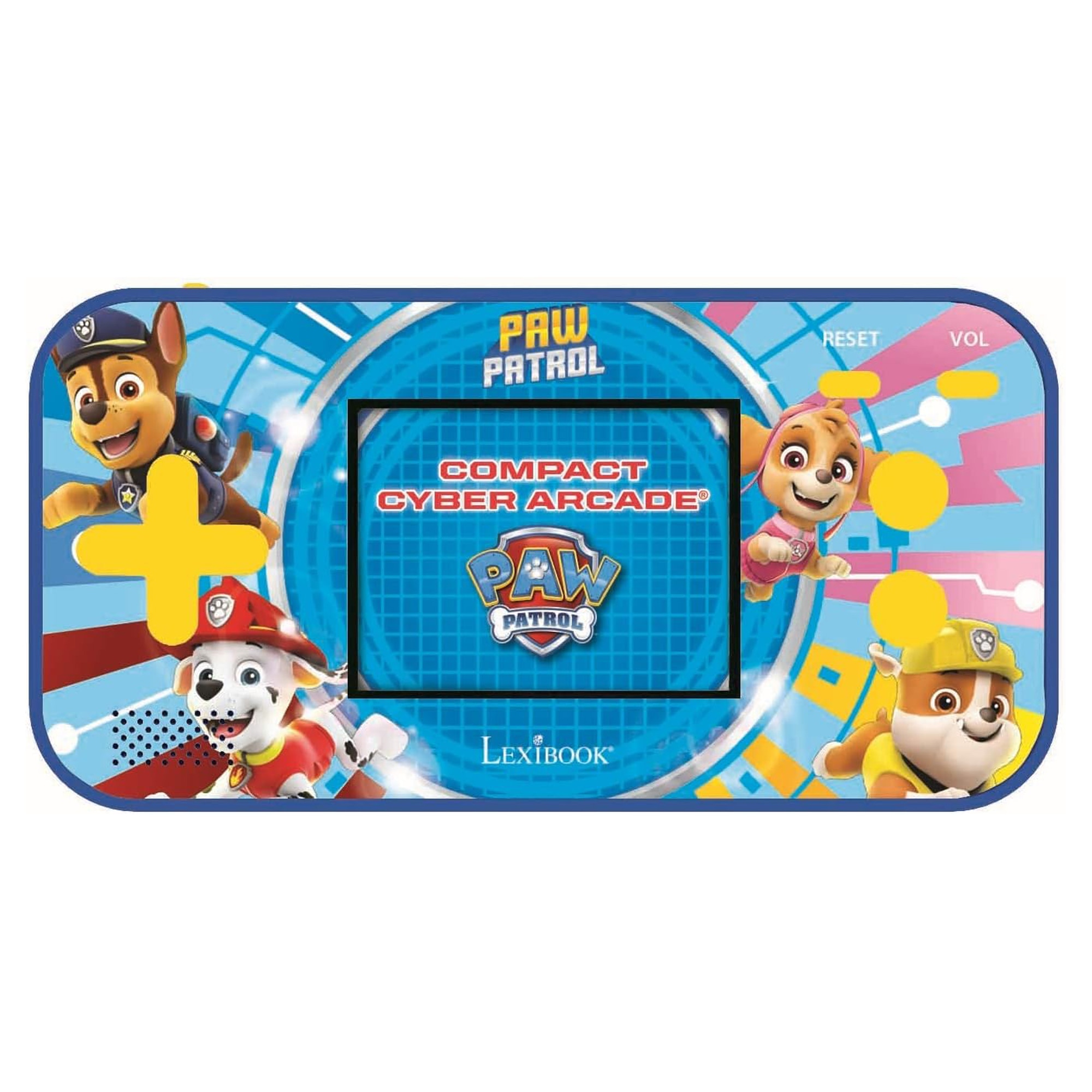 Consola portabila Lexibook Compact Cyber Arcade Patrula Catelusilor 150 de jocuri