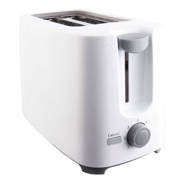 Kenyérpirító Zephyr Z1440W, 2 szelet, rozsdamentes acél, 800 W