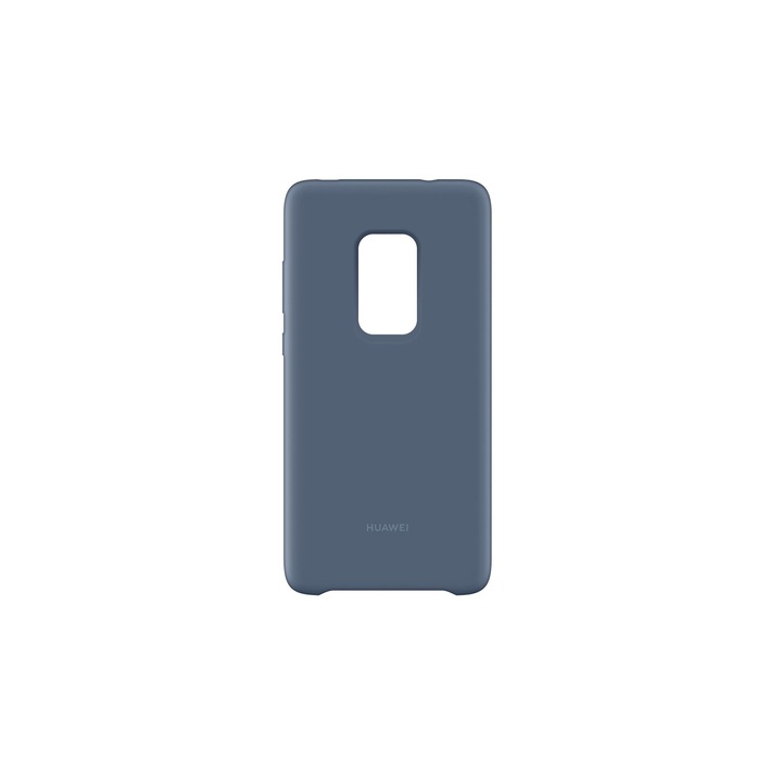 Soho Szilikon Mobiltelefon tok, Huawei Mate 20, Bumper, Sötétkék