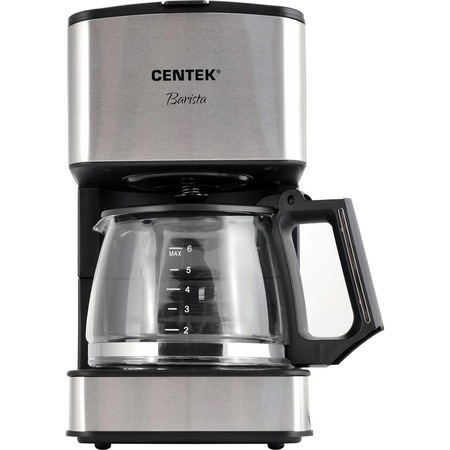 Cafetiera Centek Barista CT-1144, 680 W, 0.8 l, Inox - eMAG.ro