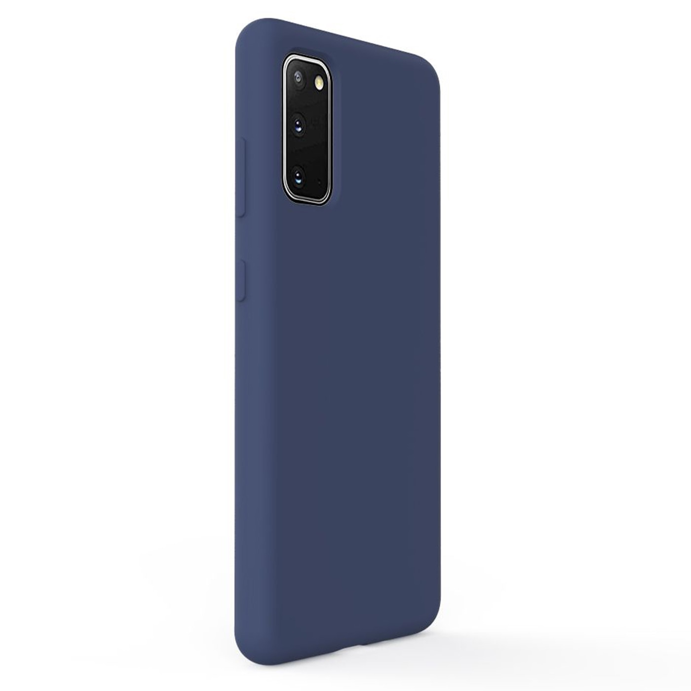 Husa din silicon pentru Samsung Galaxy S20 FE, HighQuality Perfect Fit Slim, Albastru Inchis