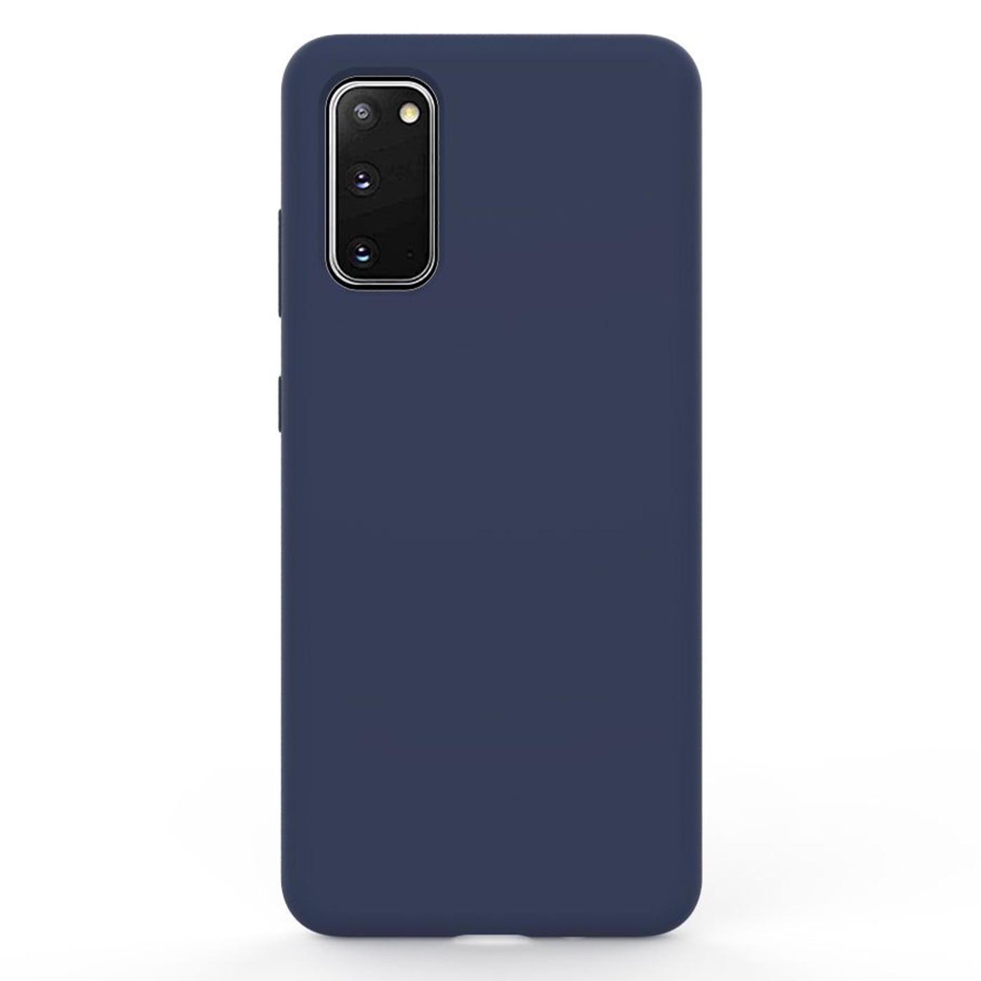 Husa din silicon pentru Samsung Galaxy S20 FE, HighQuality Perfect Fit Slim, Albastru Inchis