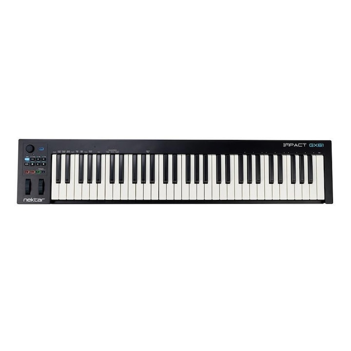 Controller Keyboard, Nektar Impact GX61 - USB MIDI, negru