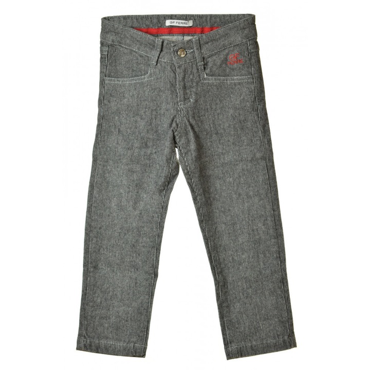 GF Ferré szürke gyerek kordbársony nadrág