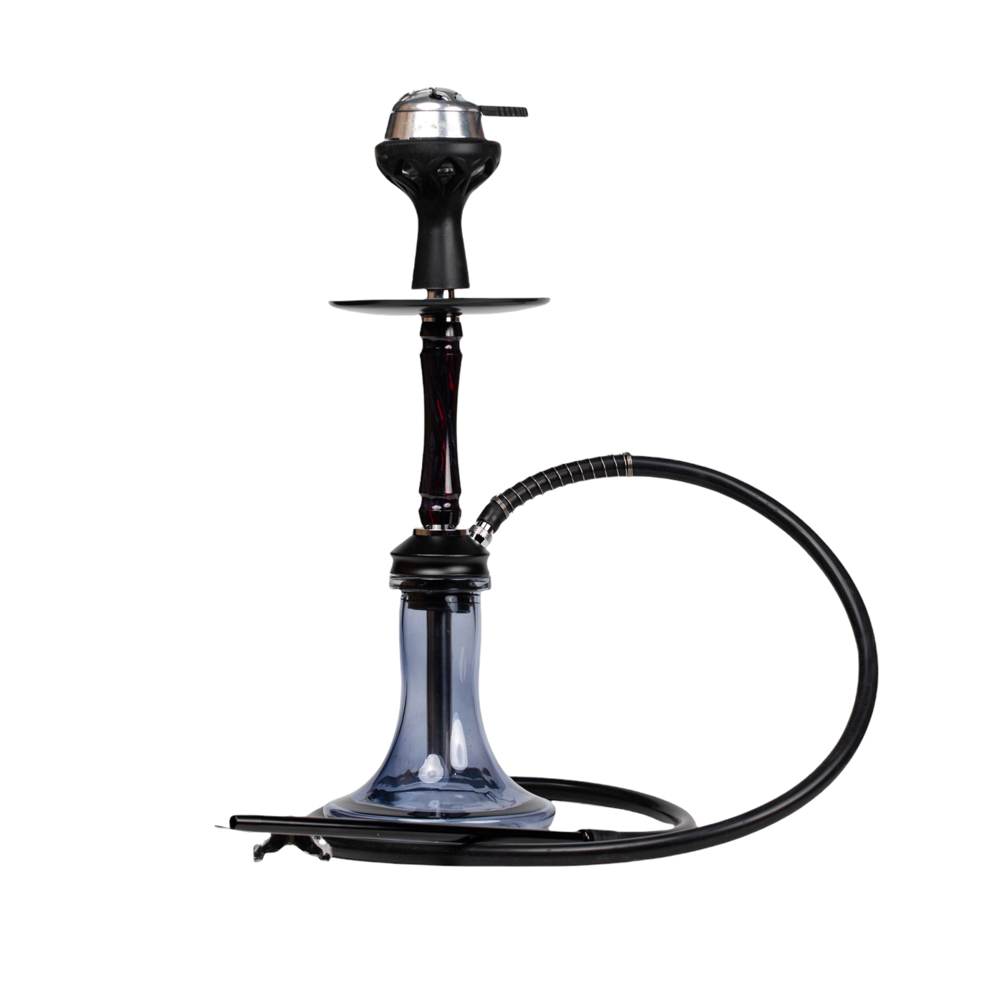 Narghilea Egyptian Hookah MDM01 cu smoke box, Negru eMAG.ro