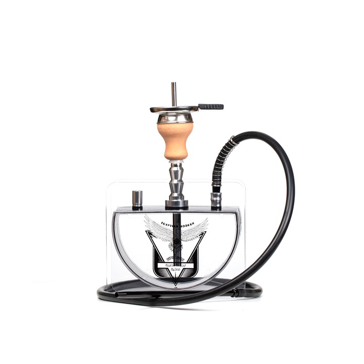 Narghilea Egyptian Hookah 0909-62 cu creuzet cu sita