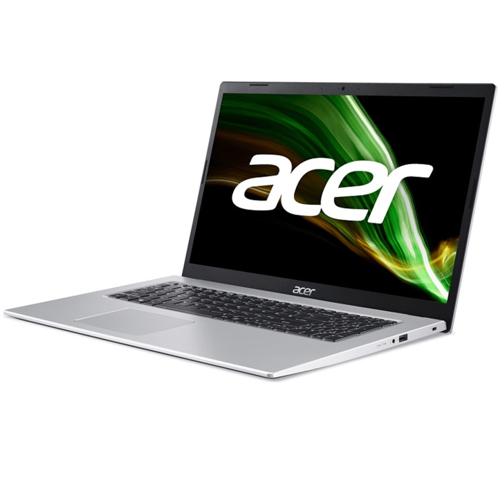 Acer Aspire 3, Pentium Silver N6000, 8GB RAM, WIN 10, 512GB M2, Intel UHD Graphics, 1920 x 1080, Német billentyű kiosztás