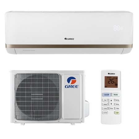 Aparat de aer conditionat Gree Bora A2 Golden R32 GWH12AAB-K6DNA2B Inverter 12000 BTU, Clasa A++, Generator ioni Cold Plasma, WiFi