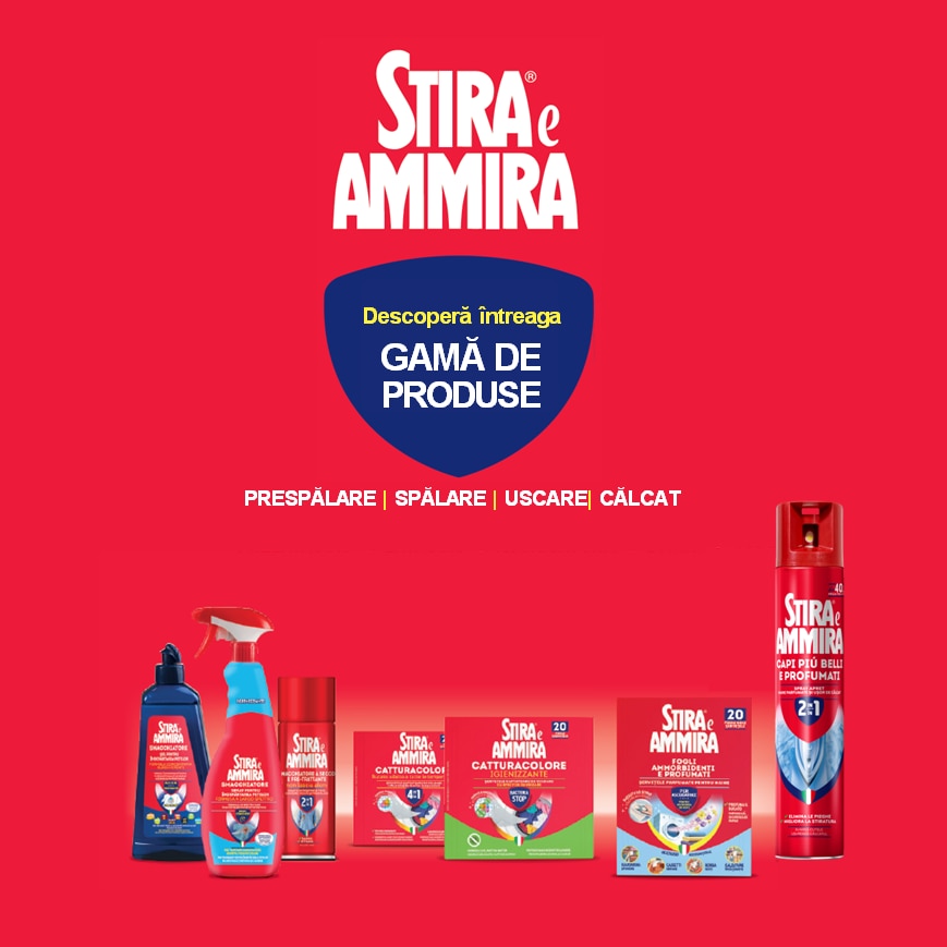 Spray pentru indepartarea petelor STIRA e AMMIRA, 750ml 