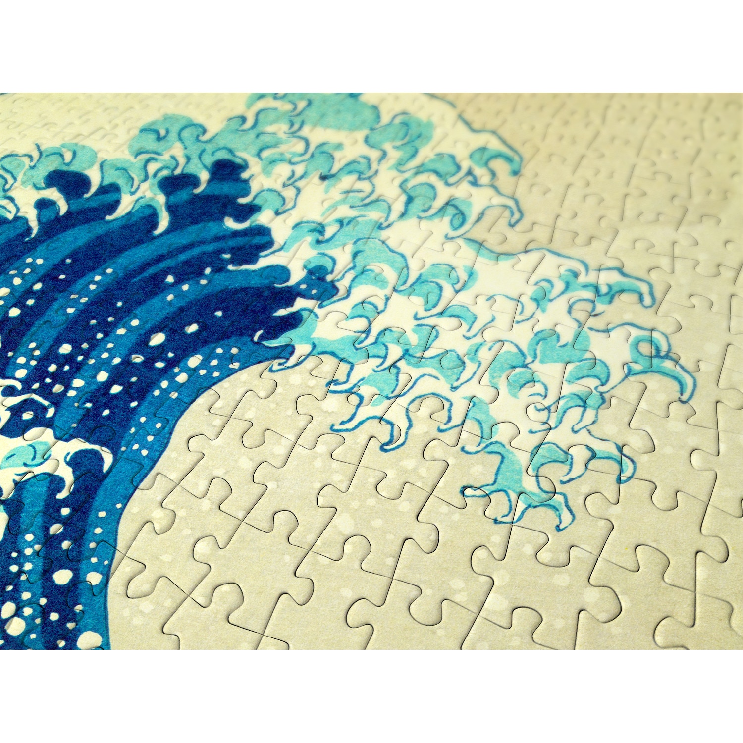 マスピーです。 Puzzle 1000 Piese ENJOY – Great Wave off Kanagawa, Marele Val