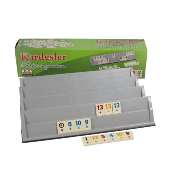 Настолна игра Remmy Lux Kardesler, с пластмасови части, многоцветна