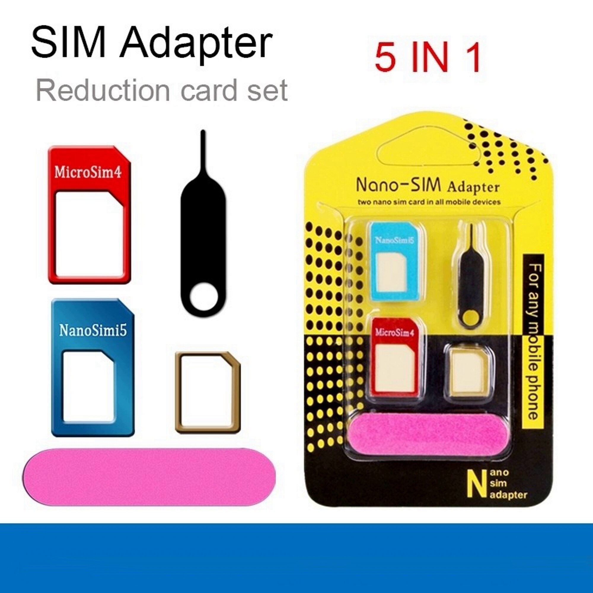 penalty chop Daytime Set adaptoare cartela SIM, pentru Telefoane, Tablete, 5 piese - eMAG.ro
