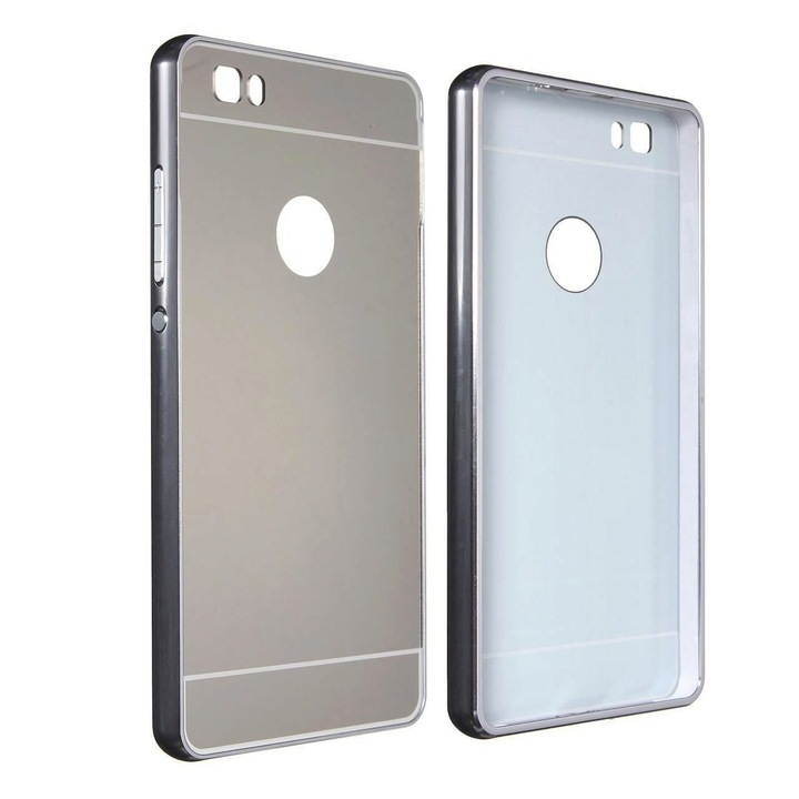 Калъф Huawei P9 Lite (2016) - iberrry Bumper Mirror Case Grey