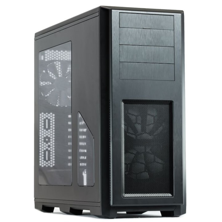 Carcasa PC Phanteks Enthoo Pro PH-ES614P BK, ATX, ATX extins, Micro ATX, Mini ITX, SSI EEB, Negru