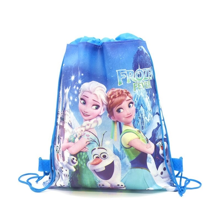 Детска чанта тип мешка Disney, Замръзналото кралство 2, Frozen 2, 27х35 см