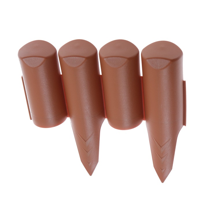 Separator gazon, plastic, teracota, 22.8 cm x 2.5 m