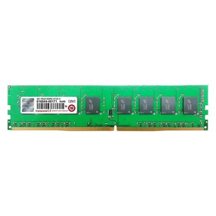 Memorie Transcend 4GB DDR4 2133Mhz U-DIMM 1Rx8 512Mx8 CL15 1.2V