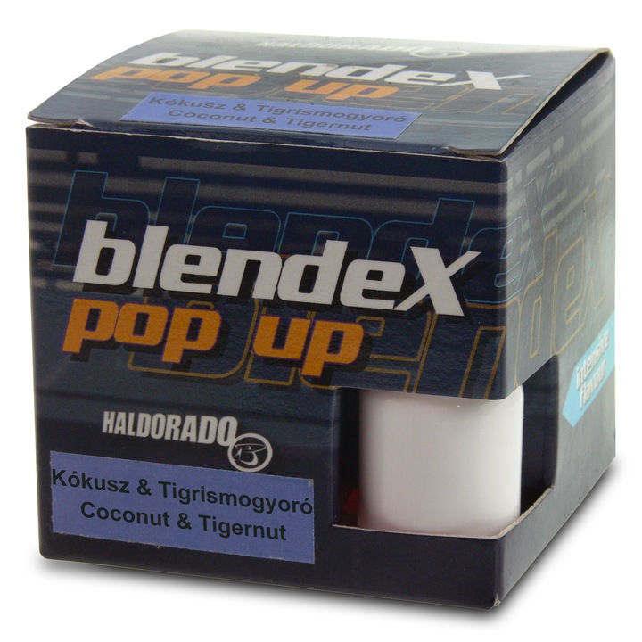 Pelete, Haldorado, BlendeX Pop up Big Carp 12, 14 mm - Cocos si Alune tigrate 20 g