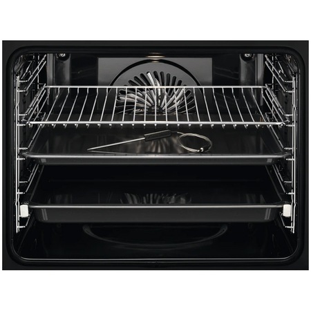 Cuptor incorporabil Electrolux EOE7P31Z, Electric, 72 l, Multifunctional, Autorcuratare pirolitica, Control touch, Convectie, Afisaj digital, Senzor gatire, Grill, Clasa A+, Negru