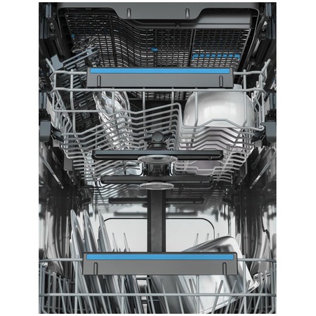 Masina de spalat vase incorporabila Slim Electrolux EEA13100L, 9 seturi, 6 programe, Clasa F, MaxiFlex, AirDry, QuickSelect, Motor inverter, Afisaj digital, 45 cm