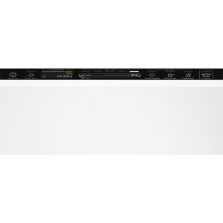 Masina de spalat vase incorporabila Electrolux EEM88510W, 14 seturi, 8 programe, Clasa B, MaxiFlex, AirDry, QuickSelect, Motor inverter, Brat SatelliteClean, Afisaj digital, Time Beam, 60 cm